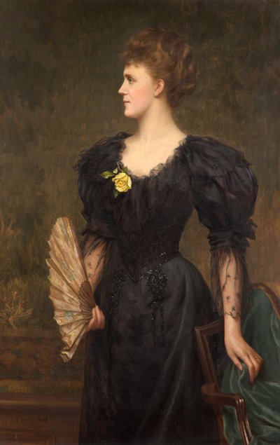 Porträt von Mrs. Gillingham Smith, 1895 von Samuel Sidley